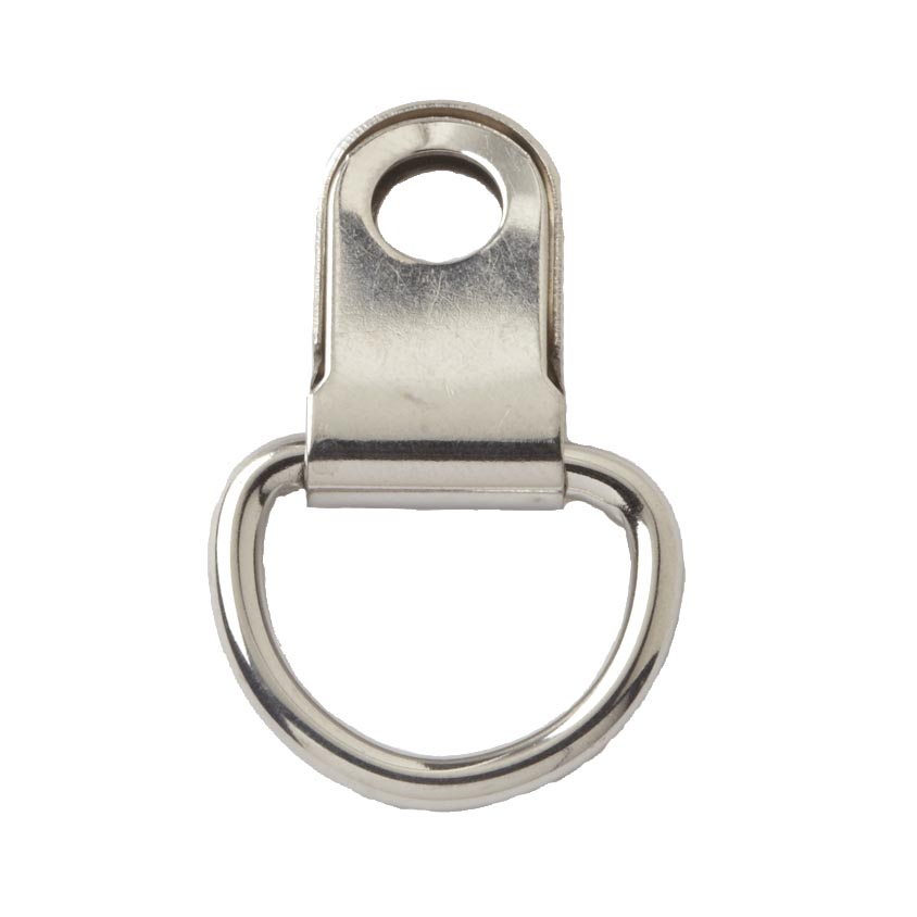 5/16 Stainless Steel D Ring with Clip 51639610