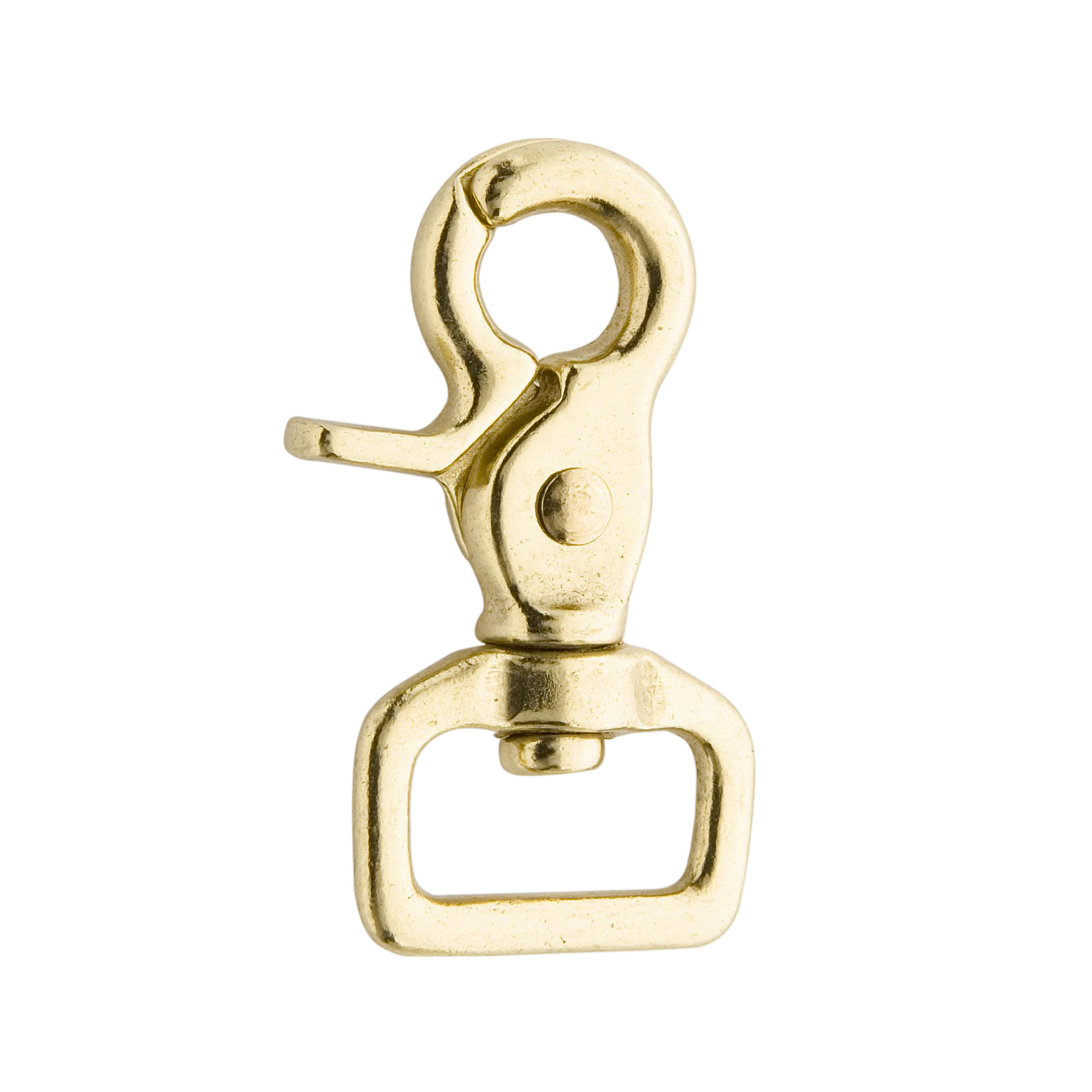 1 in Solid Brass - Industrial Snap Hooks, Trigger Snaps - Granat